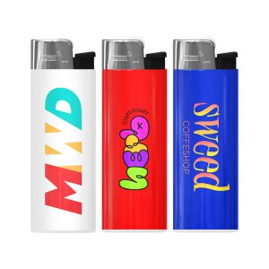 brio lighters with full color print