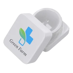 custom 9ml white concentrate full color jars with logo/brand