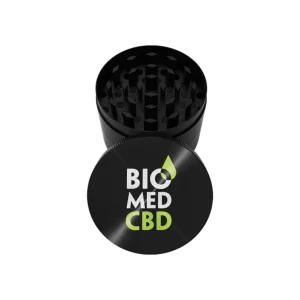custom metal grinder with custom branding option 40mm black