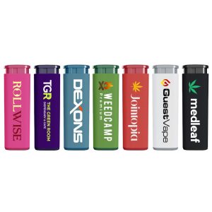 mk lighters, all colors, custom print logo