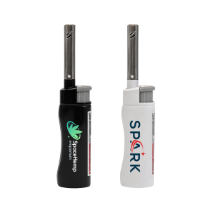 mk candle lighters, black and white