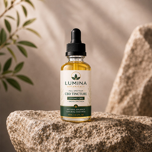Custom CBD Tincture Bottle